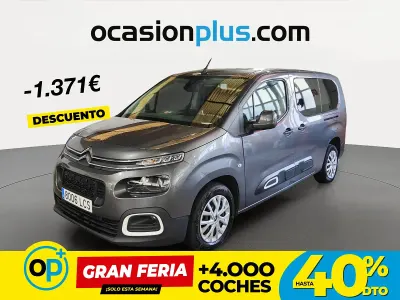 Usado Citroën Berlingo Feel 130 CV (95 kW) 2019 Gris Monovolumen