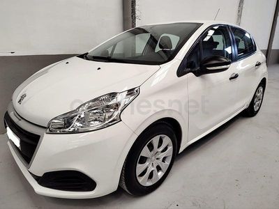 Usado Peugeot 208 Access 75 CV (55 kW) 2016 Blanco Utilitario
