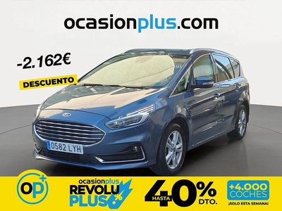 Usado Ford S-MAX Trend 190 CV (139 kW) 2022 Azul Monovolumen