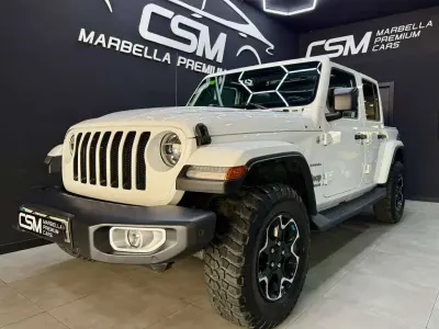 Usado Jeep Wrangler Unlimited Sahara 200 CV (147 kW) 2018 Blanco SUV