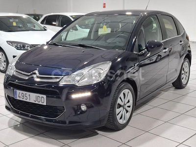 Usado Citroën C3 75 CV (55 kW) 2015 Negro Berlina