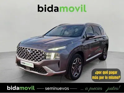 Usado Hyundai Santa Fe 265 CV (194 kW) 2021 Gris / plata SUV
