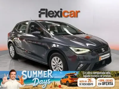 Usado Seat Ibiza Reference 80 CV (58 kW) 2024 Gris Utilitario