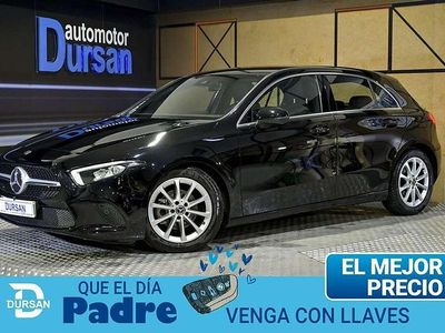 Usado Mercedes A180 117 CV (86 kW) 2019 Negro Berlina