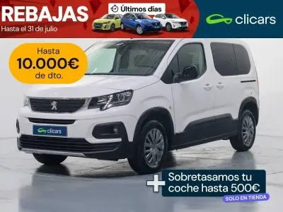 Usado Peugeot Rifter Allure 100 CV (73 kW) 2022 Blanco Monovolumen