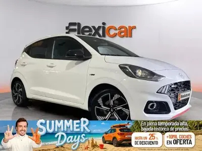 Usado Hyundai i10 N Line 90 CV (66 kW) 2024 Blanco Utilitario