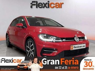 Rojo Usado 2018 VW Golf VII Sportline Familiar | 20.790 € (Precio justo)
