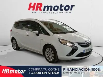 Usado Opel Zafira Tourer Excellence 140 CV (102 kW) 2013 Blanco Monovolumen