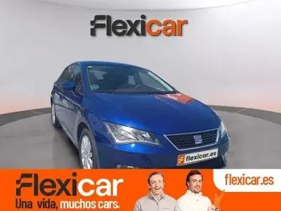 Usado Seat Leon Style 115 CV (84 kW) 2018 Azul