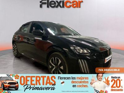 Usado Peugeot 208 Allure 100 CV (73 kW) 2024 Negro Utilitario