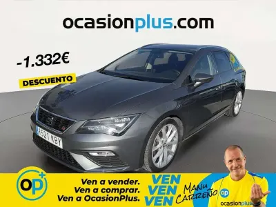 Usado Seat Leon ST FR 150 CV (110 kW) 2017 Gris Familiar