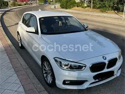 Usado BMW 116 116 CV (85 kW) 2018 Blanco Utilitario