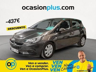 Usado Opel Corsa Expression 75 CV (55 kW) 2016 Gris Utilitario