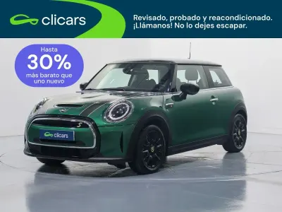 Usado Mini Cooper SE 135 kW (184 CV) 2023 Verde Utilitario