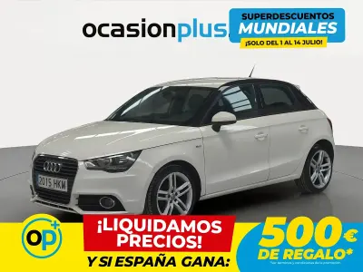 Usado Audi A1 Ambition 90 CV (66 kW) 2012 Blanco Utilitario