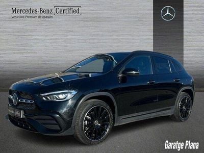 Usado Mercedes GLA250 AMG line 218 CV (160 kW) 2022 Negro cosmos SUV