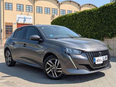 Usado Peugeot 208 Allure 102 CV (75 kW) 2020 Gris Utilitario