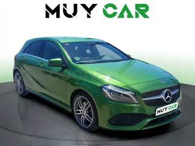 Usado Mercedes A200 136 CV (100 kW) 2017 Verde Utilitario