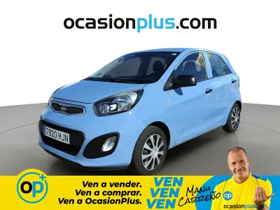 Usado Kia Picanto 69 CV (50 kW) 2012 Azul Utilitario