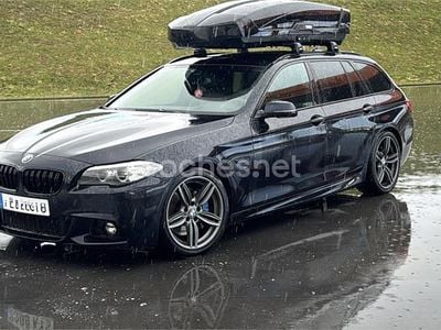 Usado BMW 525 218 CV (160 kW) 2015 Negro Familiar