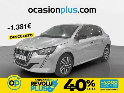 Usado Peugeot 208 Allure 100 CV (73 kW) 2023 Gris Utilitario