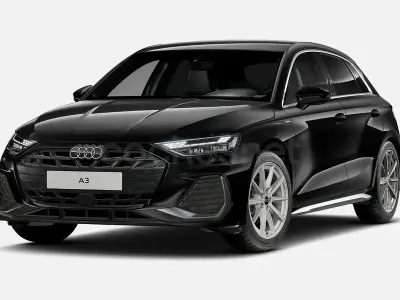 Usado Audi A3 S-Line 150 CV (110 kW) 2025 Negro Berlina