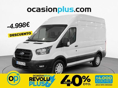 Usado Ford Transit Trend 130 CV (95 kW) 2022 Blanco Berlina