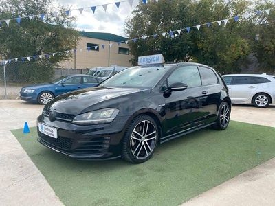 Usado VW Golf VII GTD 184 CV (135 kW) 2015 Negro Berlina