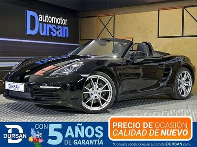Usado Porsche Boxster 303 CV (222 kW) 2019 Negro Descapotable