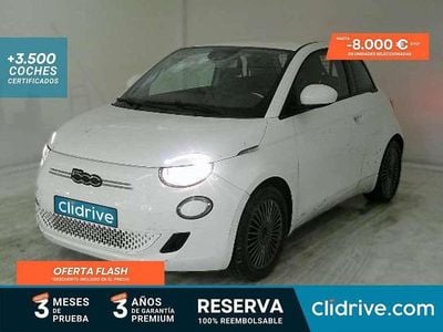 Usado Fiat 500e Icon 86 kW (118 CV) 2022 Blanco Berlina