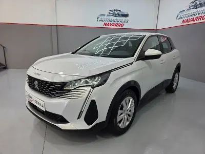 Usado Peugeot 3008 Active 130 CV (95 kW) 2021 Blanco SUV