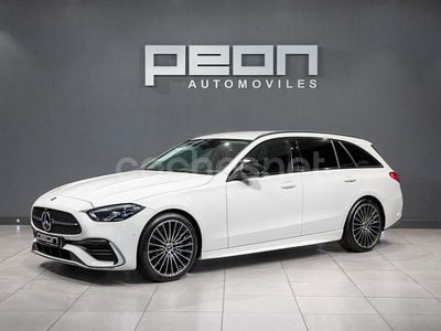 Usado Mercedes C220 200 CV (147 kW) 2022 Blanco Familiar