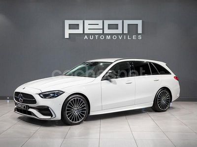 Usado Mercedes C220 200 CV (147 kW) 2022 Blanco Familiar