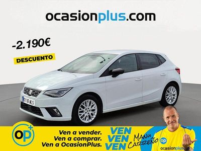 Usado Seat Ibiza FR 110 CV (80 kW) 2023 Blanco Utilitario