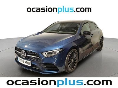 Azul Usado 2022 Mercedes A200 AMG Utilitario | 28.628 € (Precio justo)