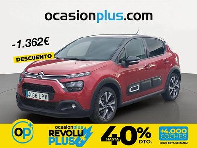 Usado Citroën C3 PureTech 110 CV (80 kW) 2021 Rojo Utilitario
