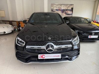 Usado Mercedes GLC300e 320 CV (235 kW) 2022 Negro Coupe