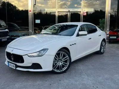Usado Maserati Ghibli 329 CV (241 kW) 2014 Blanco Berlina