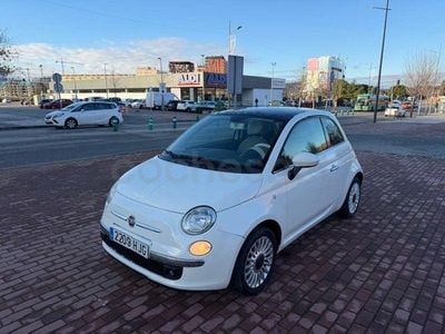 Usado Fiat 500 Lounge 69 CV (50 kW) 2013 Blanco Berlina