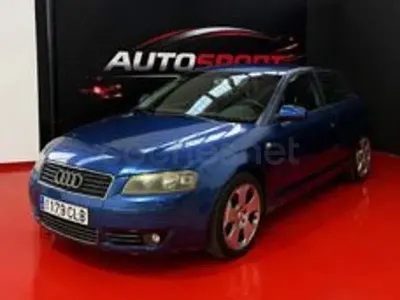 Usado Audi A3 Ambition 140 CV (102 kW) 2003 Azul Utilitario