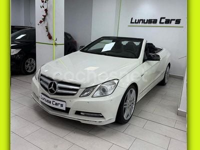 Blanco Usado 2010 Mercedes E220 Elegance Descapotable | 15.990 € (Un poco caro)