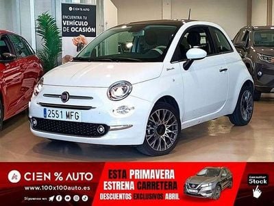 Usado Fiat 500 Dolcevita 69 CV (50 kW) 2023 Blanco Descapotable