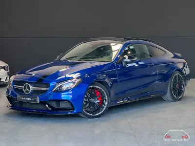 Usado Mercedes C63S AMG AMG 510 CV (375 kW) 2017 Azul Coupe