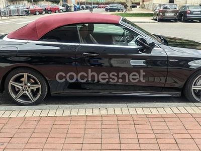 Usado Mercedes C220 170 CV (125 kW) 2018 Negro Descapotable