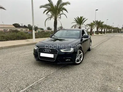 Usado Audi A4 S-Line 120 CV (88 kW) 2014 Negro Berlina