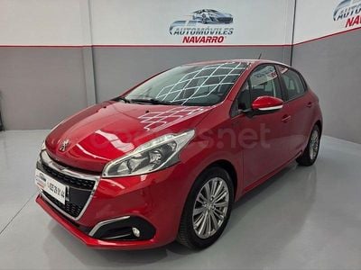 Brugt Peugeot 208 Signature Sky 99 HK (72 kW) 2019 Rød Hatchback