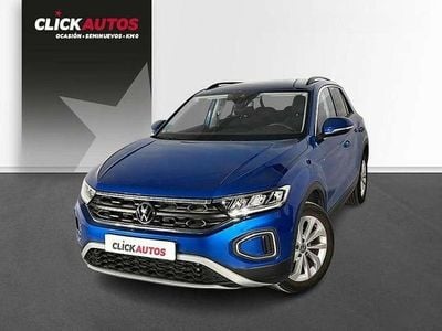 Azul Usado 2022 VW T-Roc Life SUV | 16.800 € (Precio justo)
