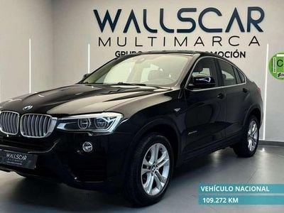 Usado BMW X4 313 CV (230 kW) 2015 Negro SUV