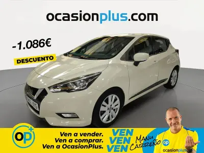 Usado Nissan Micra Acenta 100 CV (73 kW) 2019 Blanco Utilitario