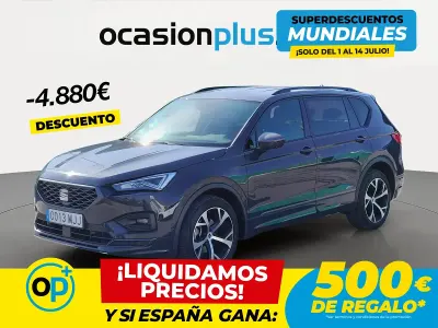 Usado Seat Tarraco FR 150 CV (110 kW) 2023 Gris SUV